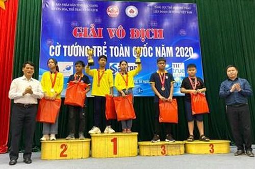 Đoàn TP Hồ Chí Minh thắng lớn tại Giải cờ tướng trẻ toàn quốc 2020