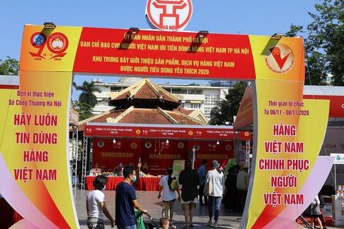 Hà Nội: Tưng bừng ngày hội mua sắm hàng Việt Nam 2020