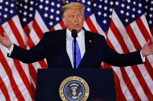 Ông Trump trở thành tổng thống thứ 11 thất bại trong tái cử