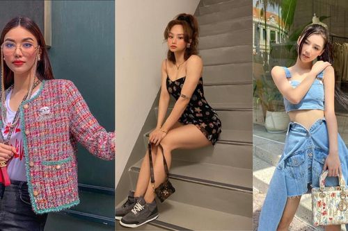 Miu Lê diện váy ngắn sexy, Amee biến hóa áo khoác thành chân váy cực cá tính