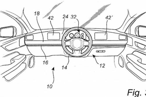 Volvo nộp bằng sáng chế cho loại vô lăng trượt, có thể lái ở cả 2 ghế