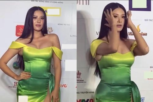 Á hậu Kim Duyên lộ thân hình phát tướng chóng mặt