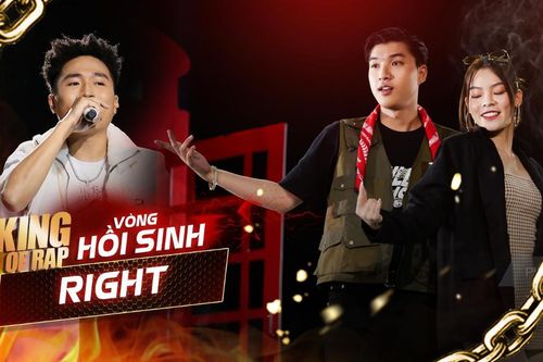 King Of Rap: HIEUTHUHAI 'lấy cây dù' hỗ trợ Right Hồi sinh ngoạn mục vào Top 8 chung cuộc