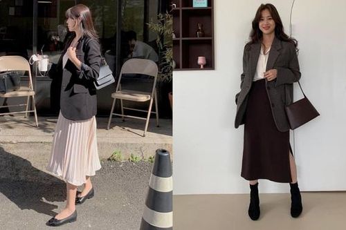 3 cách diện blazer + chân váy xinh nâng hạng style của chị em