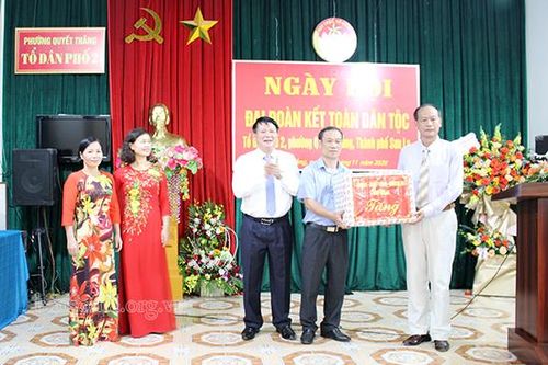Các đồng chí lãnh đạo tỉnh dự Ngày hội Đại đoàn kết toàn dân tộc tại các địa phương