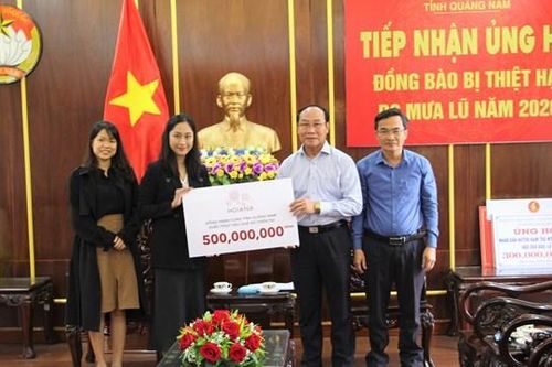 Mặt trận Quảng Nam tiếp nhận ủng hộ đồng bào bị thiên tai