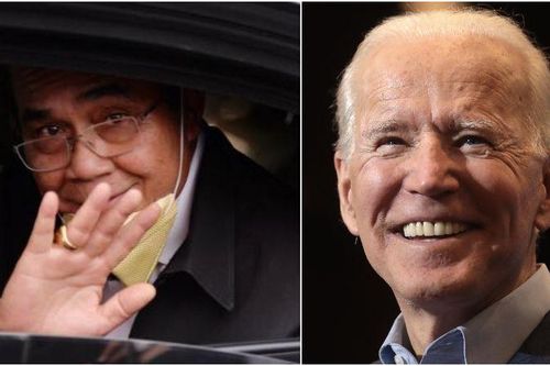 Thủ tướng Thái Lan gửi điện chúc mừng ông Biden