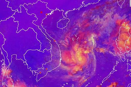 Bão số 12 giật cấp 8 hình thành trên Biển Đông, miền Trung mưa rất to
