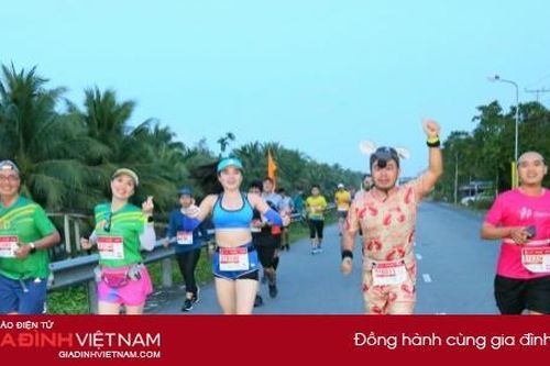 Hơn 7200 vận động viên tham gia Giải Mekong Delta Marathon Hậu Giang