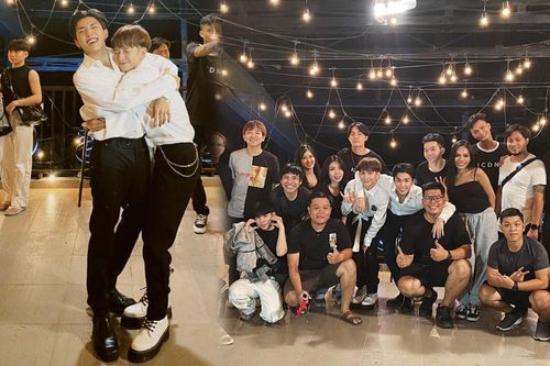 Đỗ Hoàng Dương và Cody (Uni5) quấn quít không rời sau khi hoàn thành web-drama đam mỹ
