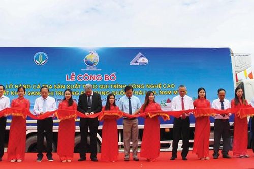 Xuất khẩu lô hàng cá tra công nghệ cao đầu tiên ra thị trường thế giới
