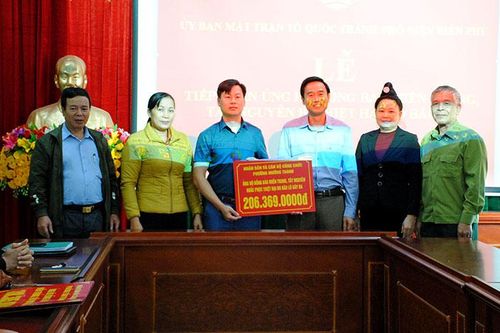 Tiếp nhận trên 1 tỷ đồng ủng hộ đồng bào miền Trung, Tây Nguyên