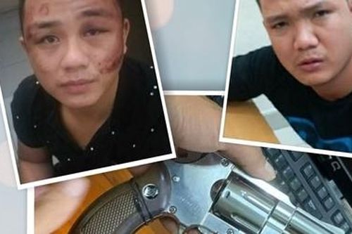 Bị phát hiện khi trộm xe, nổ súng vào cảnh sát để chạy trốn