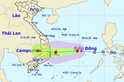 Áp thấp nhiệt đới mạnh lên thành bão, Quảng Trị đến Khánh Hòa mưa rất to