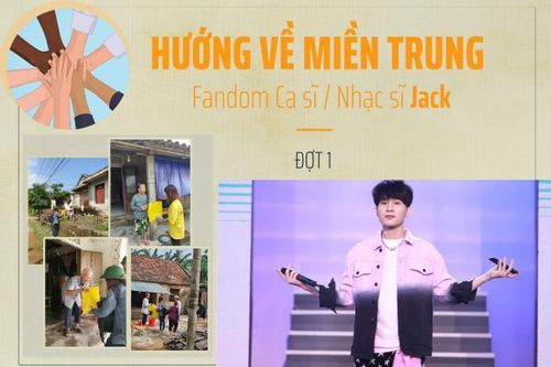 Jack và nhà Đóm chung tay thực hiện các dự án ý nghĩa giúp đỡ người dân miền Trung