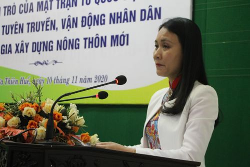 Thừa Thiên-Huế: Hội thảo vai trò của MTTQ trong xây dựng Nông thôn mới