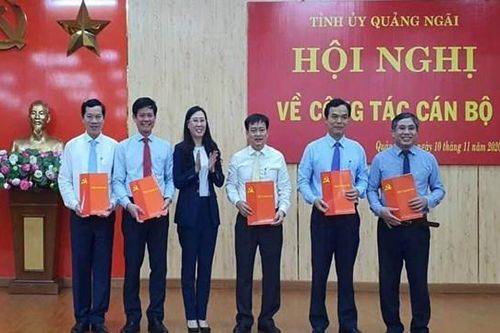 Chủ tịch Ủy ban MTTQ Việt Nam tỉnh Quảng Ngãi làm Bí thư Thành ủy Quảng Ngãi