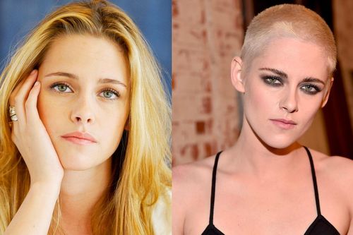 Kristen Stewart thời được ví như búp bê sống và khi cạo trọc