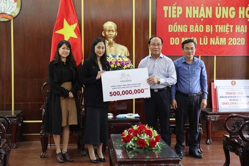 Hoiana ủng hộ Quảng Nam khắc phục hậu quả thiên tai