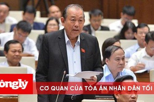 Phó Thủ tướng Thường trực trả lời chất vấn vụ án Công ty Thuận Phong