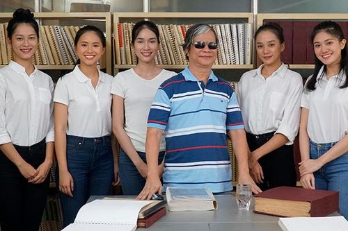 Thí sinh Hoa hậu Việt Nam sửa sang mái ấm Thiên Ân cho trẻ em khiếm thị