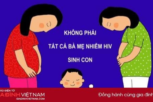 Đừng để con bị thiệt thòi khi mẹ nhiễm HIV và thiếu hiểu biết