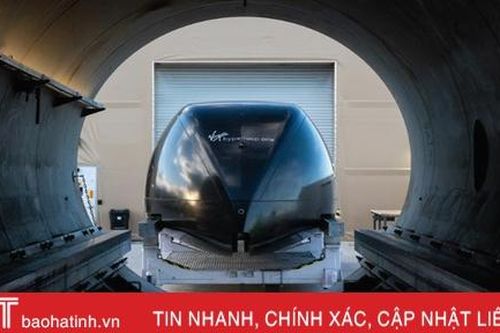 Tàu siêu tốc Virgin Hyperloop lần đầu thử nghiệm chở người