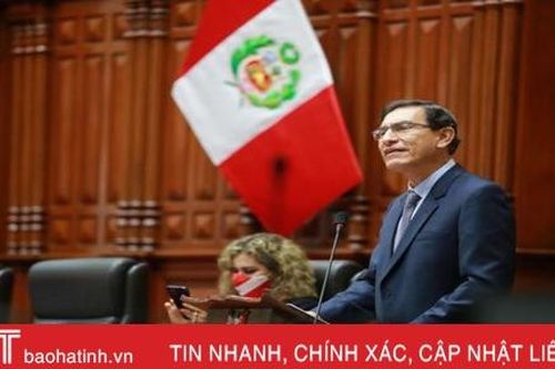 Quyết định phế truất Tổng thống Peru được thông qua với số phiếu tán thành áp đảo tại Quốc hội