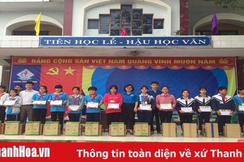 Tuổi trẻ Nông Cống quyên góp, ủng hộ đồng bào vùng lũ Miền Trung