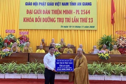 UBMTTQVN tỉnh An Giang tiếp nhận thêm gần 420 triệu đồng hỗ trợ đồng bào miền Trung và công tác an sinh xã hội