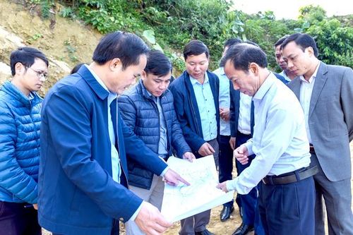Lãnh đạo tỉnh kiểm tra tiến độ giải ngân vốn đầu tư công tại huyện Na Hang