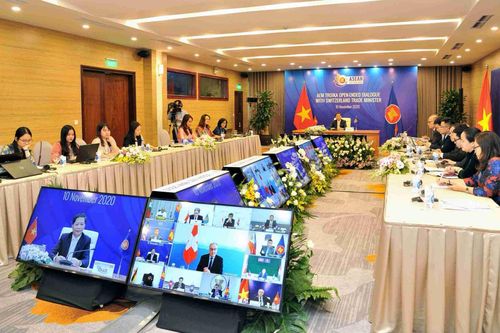 ASEAN - Thụy Sỹ: Cam kết hợp tác chặt chẽ chống lại đại dịch, phục hồi kinh tế