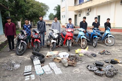 Phá đường dây tiêu thụ xe gian phía Nam với thủ đoạn tinh vi