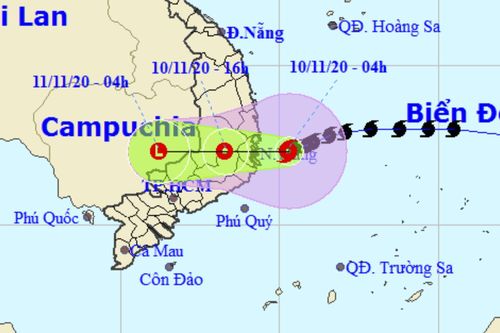 Bão số 12 giật cấp 12, sắp đổ bộ Bình Định - Ninh Thuận