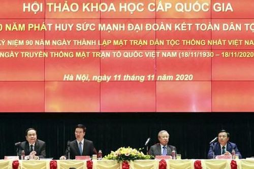 Hội thảo '90 năm phát huy sức mạnh đại đoàn kết toàn dân tộc'