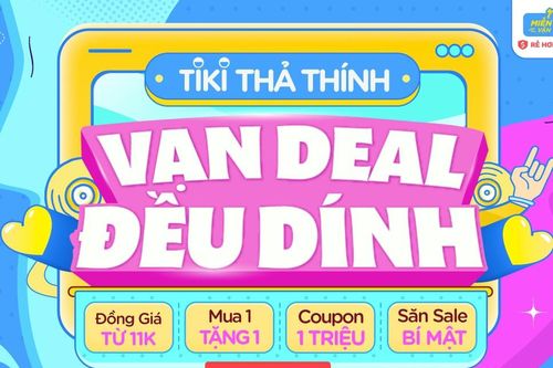 Cơ hội cuối sở hữu sản phẩm từ 11.000 đồng trên Tiki