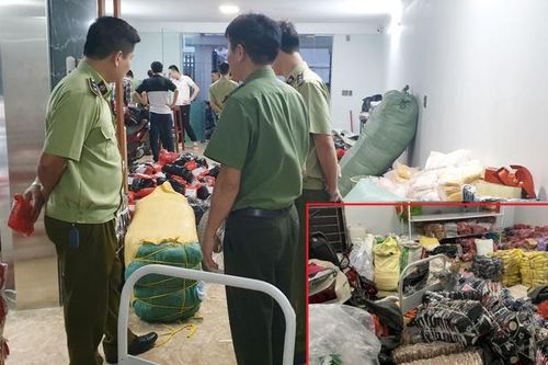 Quảng Ninh: Tịch thu kho hàng nhập lậu giả mạo thương hiệu nổi tiếng cực lớn