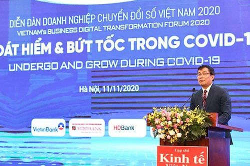 Thứ trưởng Ngoại giao Nguyễn Minh Vũ: Chuyển đổi số là một trong những chiến lược để doanh nghiệp bứt phá hậu Covid-19