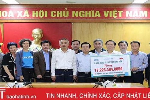 Bộ NN&PTNT hỗ trợ Hà Tĩnh hơn 17,2 tỷ đồng khôi phục sản xuất