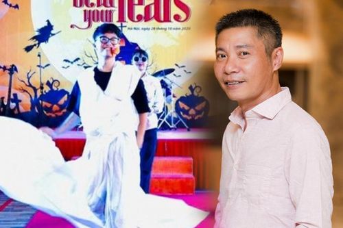 MC Thảo Vân đăng ảnh con trai mặc váy đi catwalk, Công Lý liền có phản ứng gây chú ý