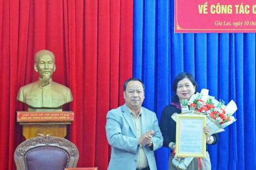 Điều động Chủ tịch Hội LHPN Gia Lai làm Bí thư Đảng ủy Khối các Cơ quan và Doanh nghiệp tỉnh