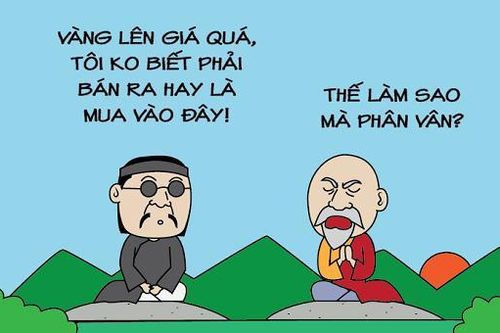 Vàng tăng giá, thầy bói không biết nên làm gì