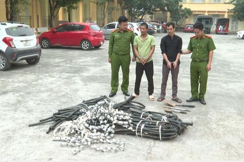 Nhóm trộm gây ra hàng loạt vụ cắt dây cáp điện