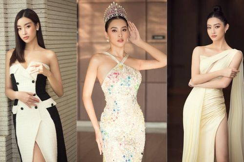 Họp báo Chung kết Hoa Hậu Việt Nam: Tiểu Vy, Mỹ Linh, Lương Thùy Linh đọ visual đỉnh cao