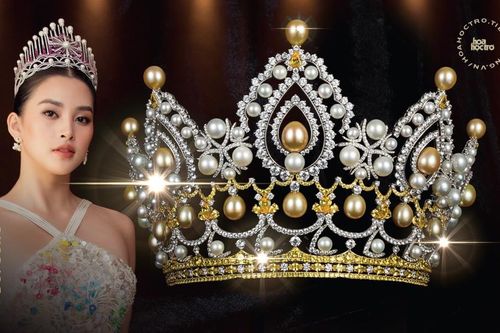 Ngắm cận cảnh vương miện, quyền trượng và ghế đăng quang của tân Hoa Hậu Việt Nam 2020