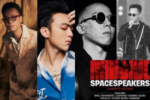 SpaceSpeakers làm show diễn ủng hộ miền Trung: Hội anh em Rap Việt tham dự hết!