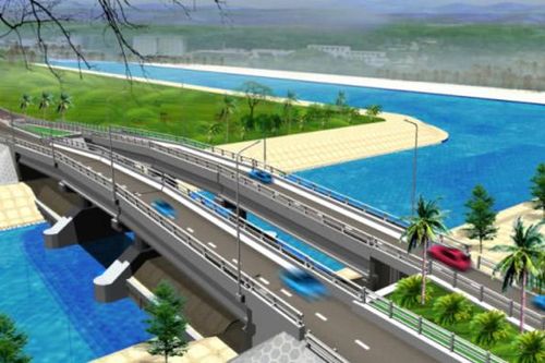 Đề xuất xây dựng đập ngăn mặn trên sông Cẩm Lệ kết hợp mở rộng cầu Hòa Xuân
