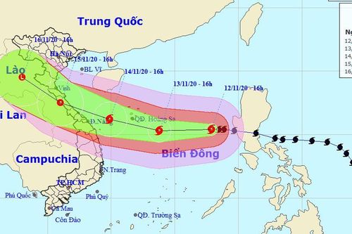 Thủ tướng yêu cầu tập trung ứng phó với bão số 13
