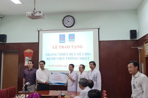 Bệnh viện Thống Nhất tiếp nhận tài trợ thiết bị y tế 5 tỷ đồng