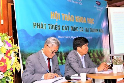 Hội thảo khoa học phát triển cây mắc ca tại Thanh Hóa